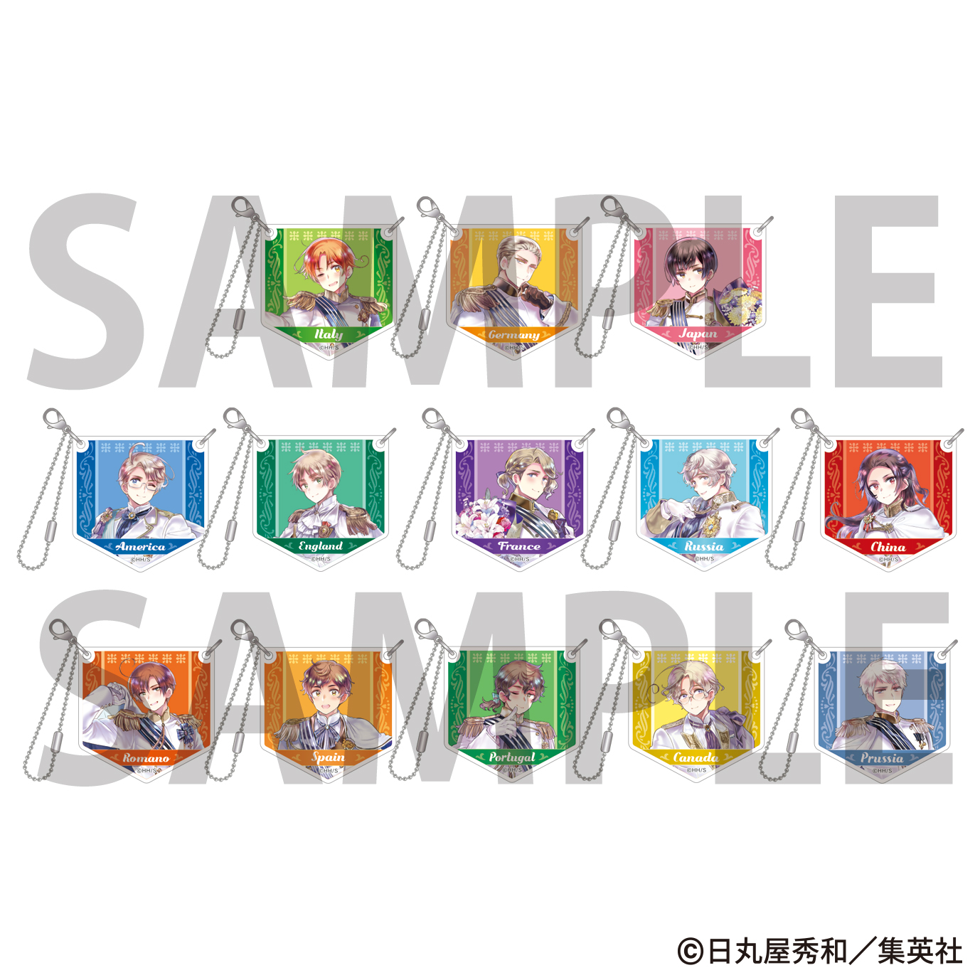 グッズ情報 – ヘタリア20周年原画展 WorldFesta