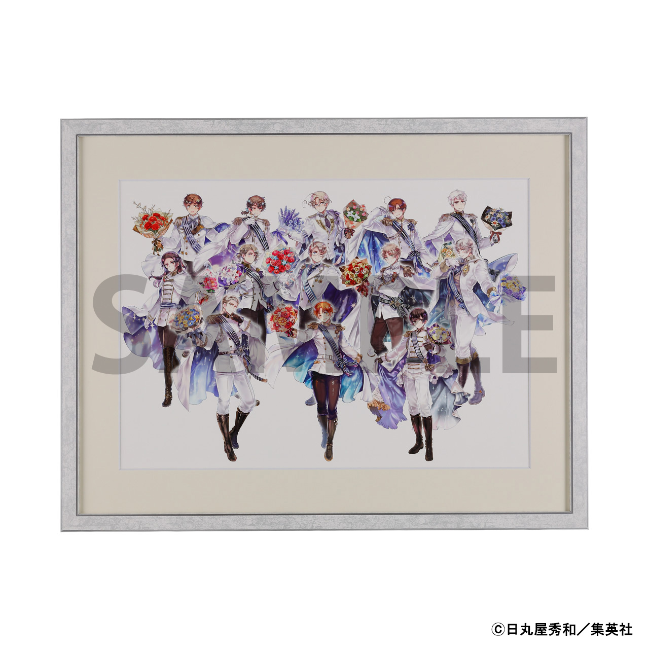 <font color=#DC3232>【受注販売商品】</font><br>額装高精細デジタルカラー キービジュアル＜ヘタリア20周年原画展 WorldFesta＞